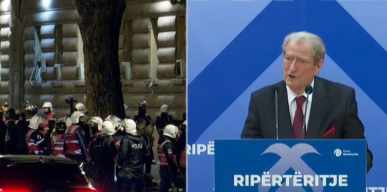 Berisha thirrje qytetarëve dhe partive politike t’i bashkohen protestës studentore
